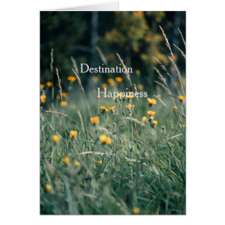 Destination Happiness Card Hälsningskort