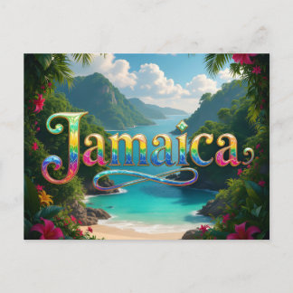 Destination jamaica vykort