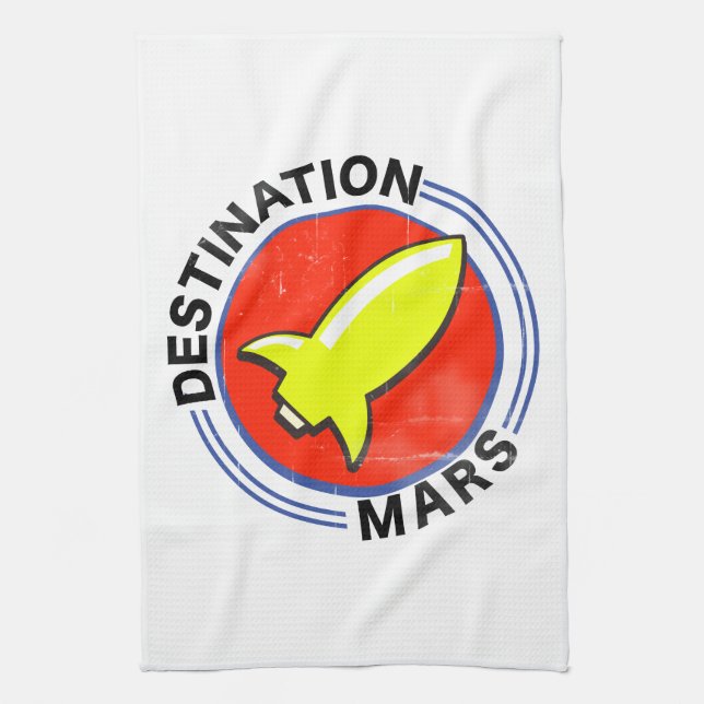 Destination Mars Kökshandduk (Vertikal)