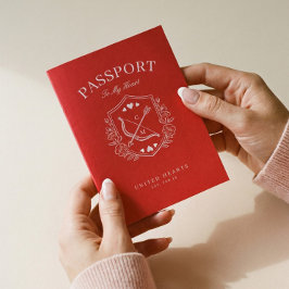 Destination Passport to My Heart Valentine’s Day Helgkort