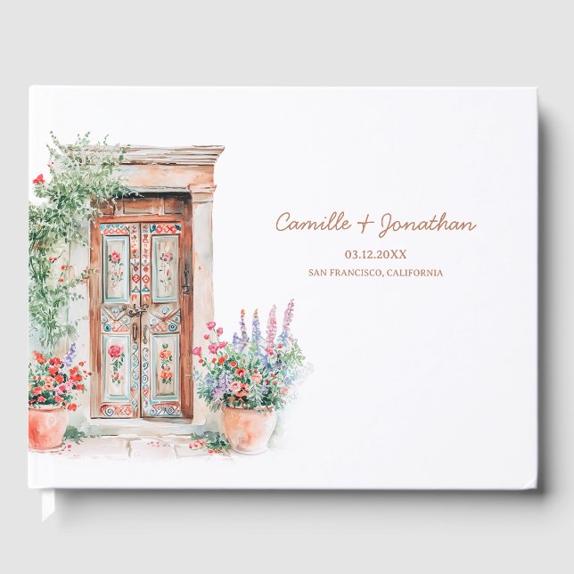 Destination Rustic Bröllop Gästböcker (Framsida)