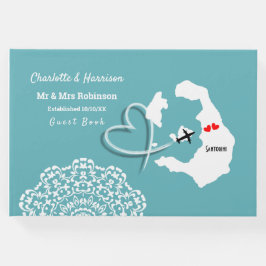 Destination Santorini Greece Bröllop Gästböcker