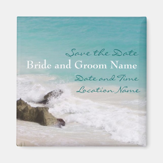 Destination Save the Date Magnet (Framsidan)