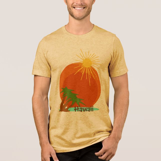 Destination Vacation Shirt - Hawaii Tee Shirt (Framsida)