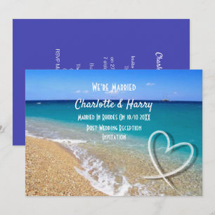 Destination Wedding Rhodes Greece Biljett Inbjudningar