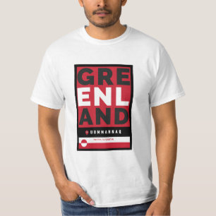 Destinationen för Grönlands Uummannaq-arktiska res T Shirt