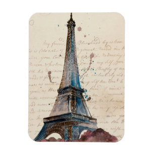 Destinationer Brev från Eiffel Torn Magnet