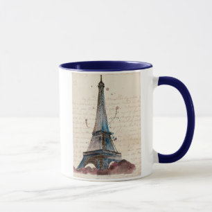 Destinationer   Brev från Eiffel Torn Mugg
