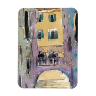Destinationer Brygga Venedigkanal Magnet