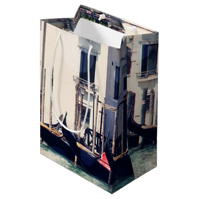 Destinationer | Fotografi över Venedig Waterfront (Framsidan Vinklad)