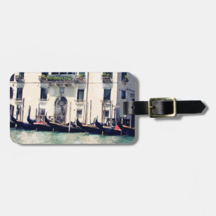 Destinationer   Fotografi över Venedig Waterfront Bagagebricka