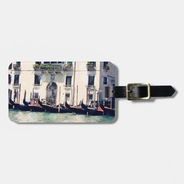 Destinationer | Fotografi över Venedig Waterfront Bagagebricka (Horisontell Framsida)