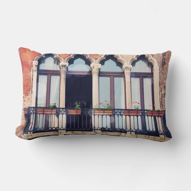 Destinationer | Rustic Venice Byggnad Lumbarkudde (Framsida)