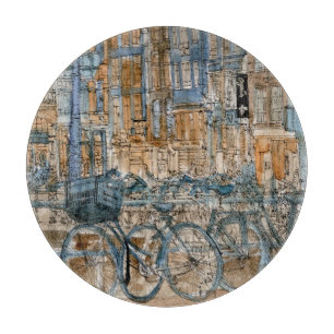 Destinationer   Vattenfärg i New York City View