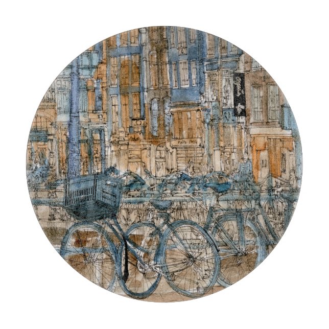 Destinationer | Vattenfärg i New York City View (Framsidan)