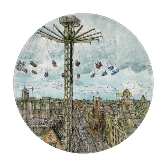 Destinationer| Vattenfärgseuropeisk sugrav (Framsidan)