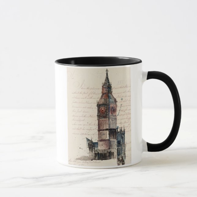 Destinationer | Vintage Brev från Big Ben Mugg (Höger)