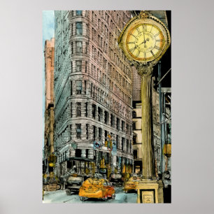 Destinationer   Vintage Femte handelsplatsen Poster