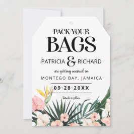 Destinations Tropiskt Bröllop Spara Datum