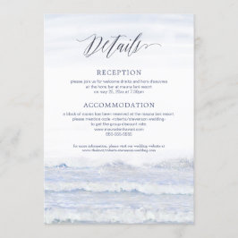 Destinationsbröllop, Beach Wedding, Ocean Suite Inbjudningar