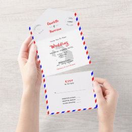 Destinationsbröllopet Santorini-flygplatsen i Grek