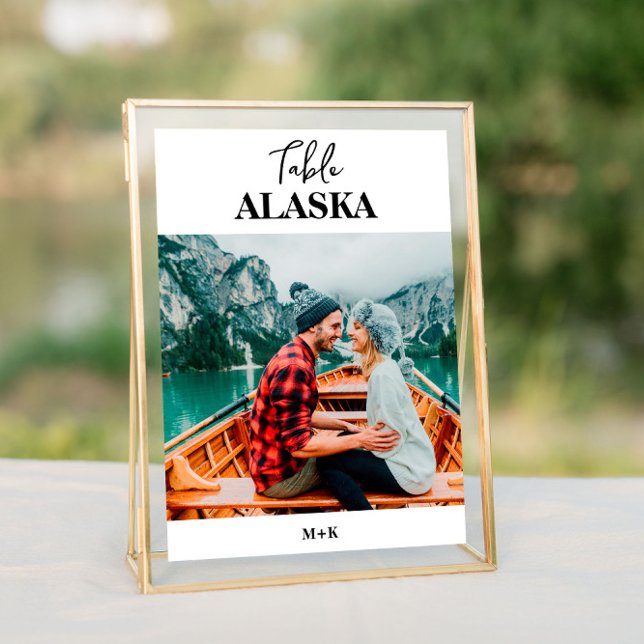 Destinationsbröllopsfoto City Namn Travel Bordsnummer (Destination Wedding Photo City Name Travel Table Number
)