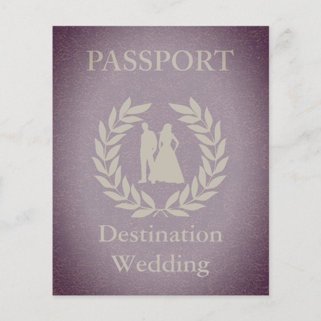 destinationsbröllopspass (Framsida)