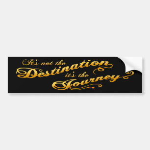 Destinationsresa Bildekal