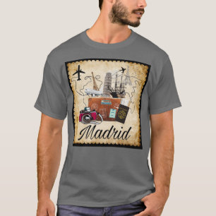 Destinationsresa till Madrids världsresmål i Souve T Shirt