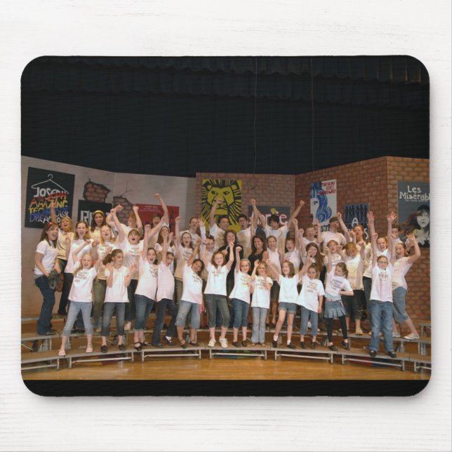 Destinerad Cast Mousepad för KVPC Broadway Musmatta (Framsidan)