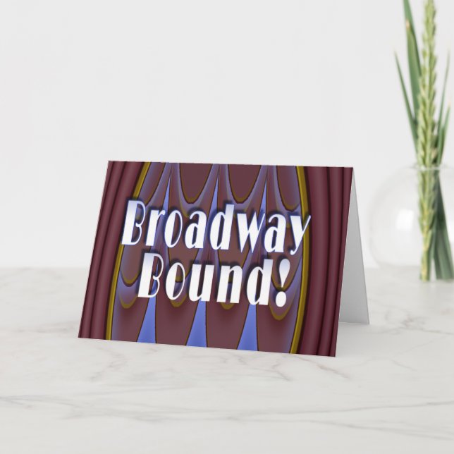 Destinerade Broadway! Kort (Framsida)