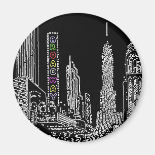 Destinerade Broadway Magnet