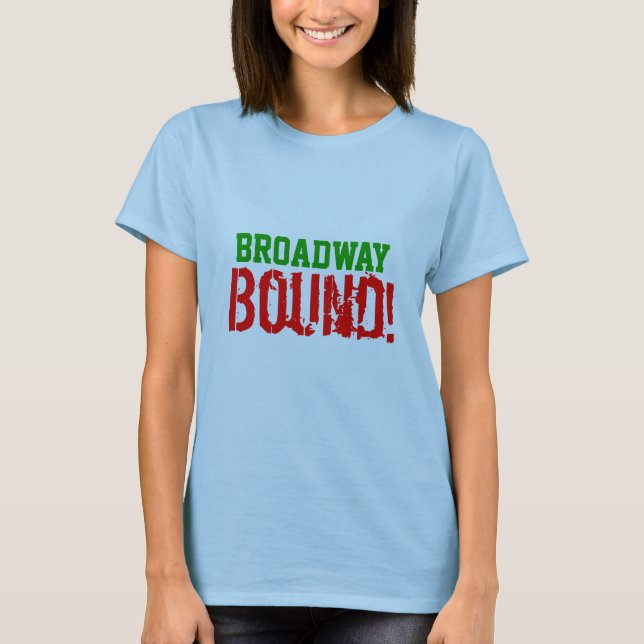 Destinerade Broadway Tee Shirt (Framsida)