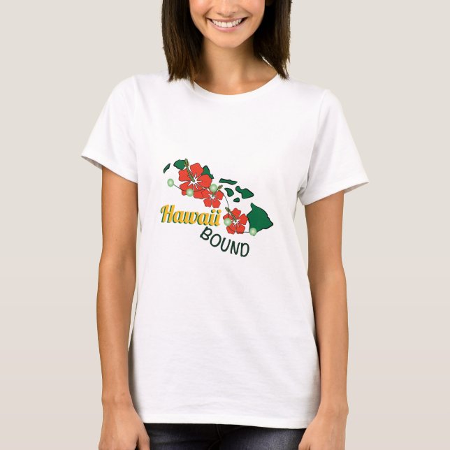 Destinerade Hawaii T-shirt (Framsida)