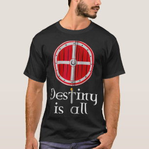 Destiny är All Kingdom Viking Shield, Sword Serpen T Shirt