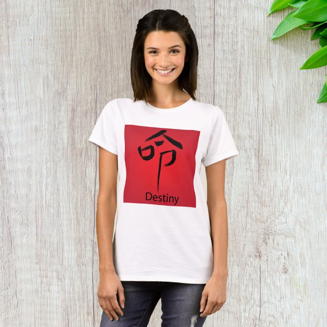 Destiny Chinese Character T Shirt (Skapare uppladdad)