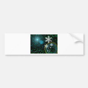 Destiny Digital Snowflake Nature Winter Peace Kärl Bildekal