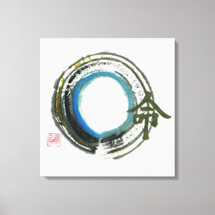 Destiny in Zen, Enso Canvastryck