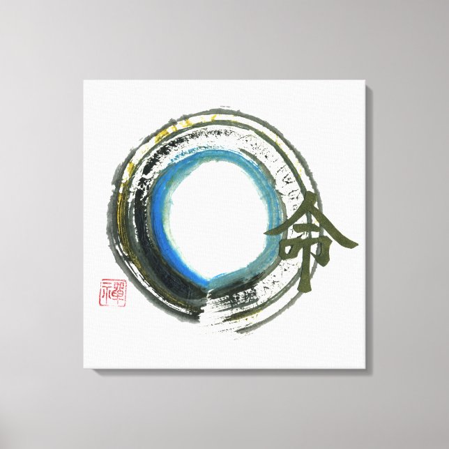 Destiny in Zen, Enso Canvastryck (Framsida)