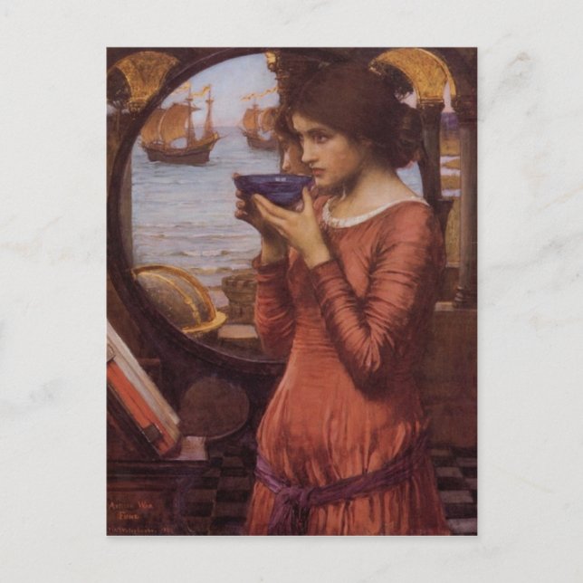 Destiny - John William Waterhouse - Destiny Vykort (Framsida)