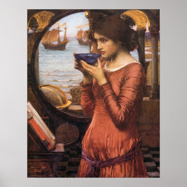 Destiny - John William Waterhouse Poster (Framsidan)