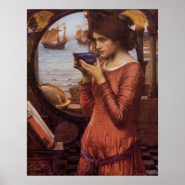 Destiny John William Waterhouse Poster (Framsidan)