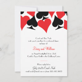 Destiny Las Vegas Rehearsal Dinner-inbjudan Inbjudningar