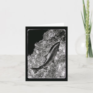 "Destiny" - Leaping Salmon Card Kort
