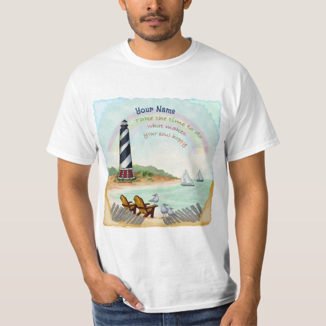 Destiny Lighthouse T Shirt (Framsida)
