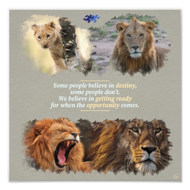 Destiny or opportunity? fototryck (Framsidan)