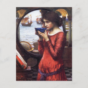 DESTNY, av John William Waterhouse, 1900 Vykort