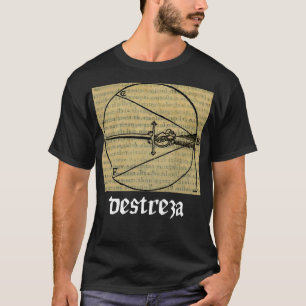 Destreza Carranza Rapier Plate Historical European T Shirt