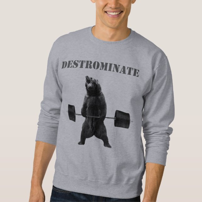 Destrominat - lyftkorgen sweatshirt (Framsida)