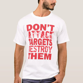 DESTROY ANFALLER INTE T-SHIRT